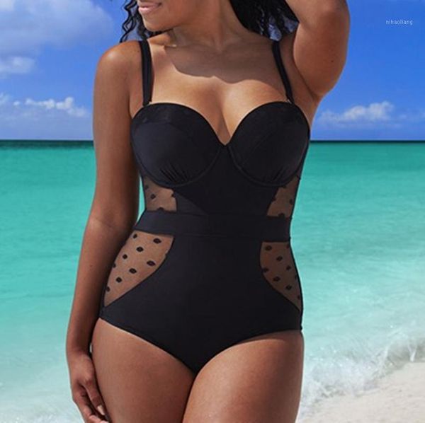 women's swimwear wholesale- black dots plus size mesh swimsuit for women 2021 push up one piece bodysuit large 1pc monokini big bathing, White;black
women's swimwear wholesale- black dots plus size mesh swimsuit for women 2021 push up one piece bodysuit large 1pc monokini big bathing, White;black