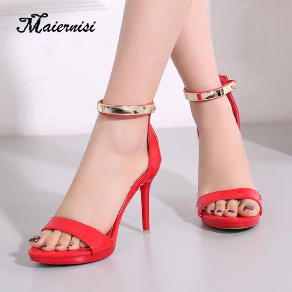 dress shoes maiernisi women sandals summer fashion high heels peep toe female 10cm heel ladies big size 34-44, Black
dress shoes maiernisi women sandals summer fashion high heels peep toe female 10cm heel ladies big size 34-44, Black
