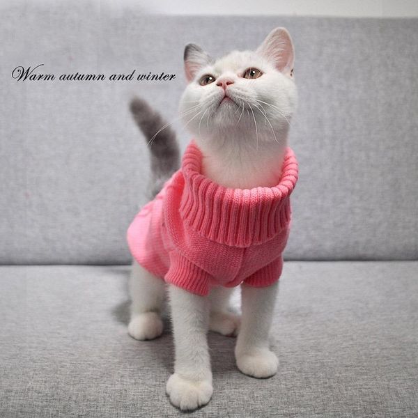 dog apparel autumn winter cat sweater warm knitted high collar solid soft jumper puppy pug coat pullover clothes
dog apparel autumn winter cat sweater warm knitted high collar solid soft jumper puppy pug coat pullover clothes