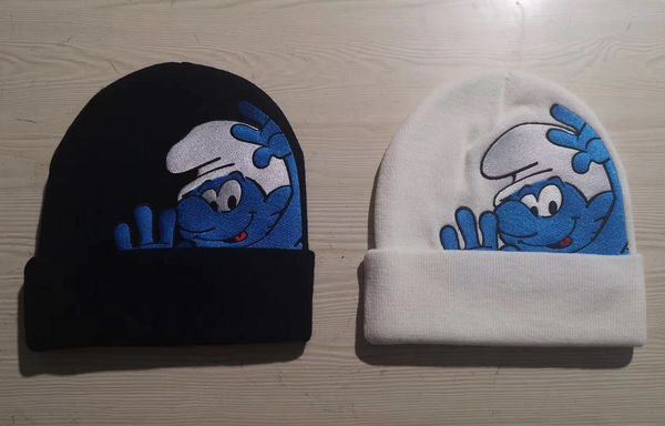 20fw smurfs beanie black white winter knitted skullcap casual hip hop hat women men acrylic beanie cap solid color keep warm
20fw smurfs beanie black white winter knitted skullcap casual hip hop hat women men acrylic beanie cap solid color keep warm
