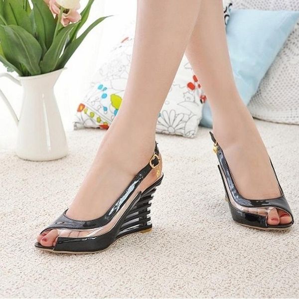 dress shoes 2021 women sandals fashion peep toe platform summer casual female wedges shoes1, Black
dress shoes 2021 women sandals fashion peep toe platform summer casual female wedges shoes1, Black