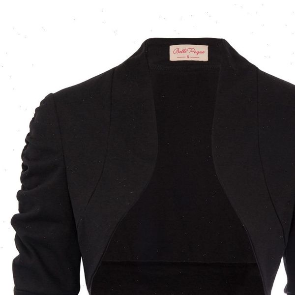 women bolero elegant half sleeve wedding party work office shrugs light crop open stitch short all match shawl wrap, Black;brown
women bolero elegant half sleeve wedding party work office shrugs light crop open stitch short all match shawl wrap, Black;brown