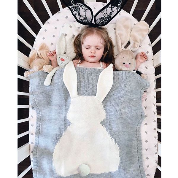baby toddler bedding knitted baby blanket wrap soft blankets newborn big rabbit ear swaddling kids girls blankets lj201014
baby toddler bedding knitted baby blanket wrap soft blankets newborn big rabbit ear swaddling kids girls blankets lj201014