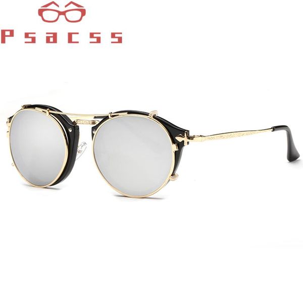 psacss new vintage steampunk sunglasses women men 2020 fashion brand designer metal sun glasses mirror uv400 oculos, White;black
psacss new vintage steampunk sunglasses women men 2020 fashion brand designer metal sun glasses mirror uv400 oculos, White;black