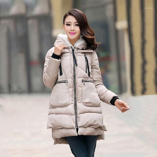 aecu parkas mujer winter jacket women coats hooded female thick cotton padded winter female coats women's thickened long coat1, Black
aecu parkas mujer winter jacket women coats hooded female thick cotton padded winter female coats women's thickened long coat1, Black