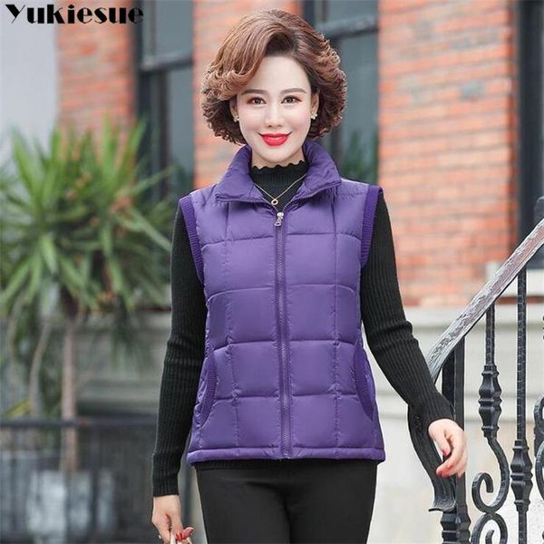 women's vests 2021 stand collar zipper pocket vest autumn winter mom cotton jacket female jackets spring women warm, Black;white
women's vests 2021 stand collar zipper pocket vest autumn winter mom cotton jacket female jackets spring women warm, Black;white