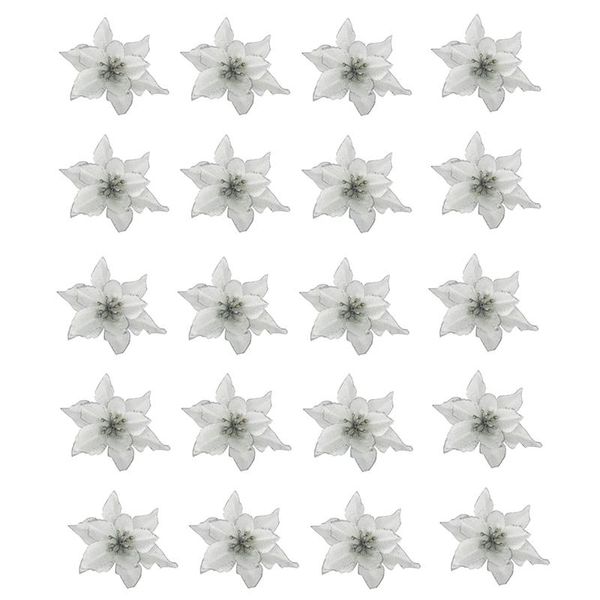 20 christmas tree decorations sparkling colorful flowers christmas ornaments wedding party decoration
20 christmas tree decorations sparkling colorful flowers christmas ornaments wedding party decoration