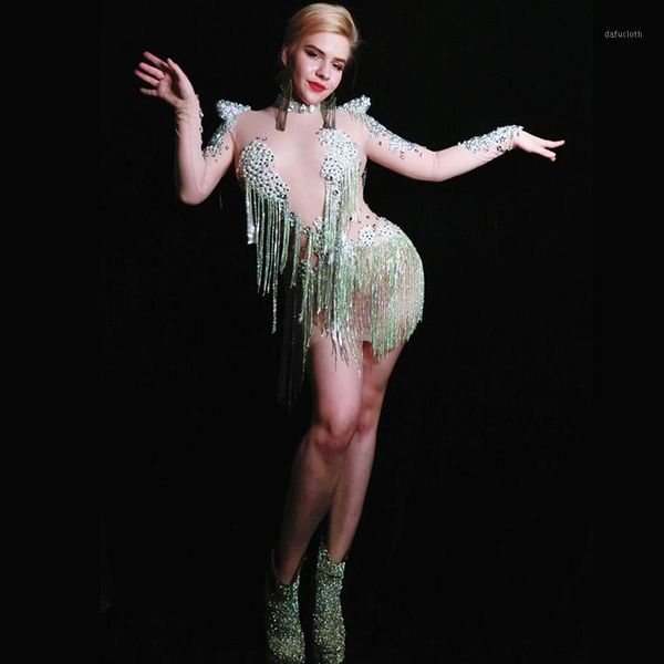silver tassels sparkly rhinestone costume white pearl see through dress evening party women singer rave outfit dt13521, Black;red
silver tassels sparkly rhinestone costume white pearl see through dress evening party women singer rave outfit dt13521, Black;red