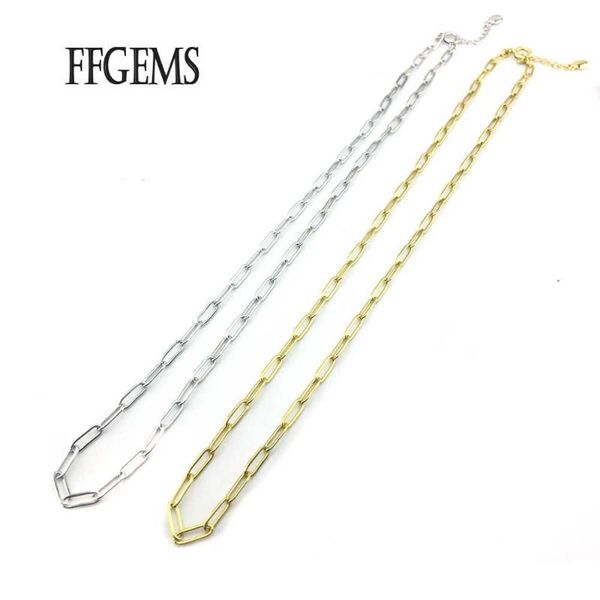 ffgems sterling silver 925 high quolity simple hiphop necklace chain 18k gold white yellow women fine jewelry party wedding gift
ffgems sterling silver 925 high quolity simple hiphop necklace chain 18k gold white yellow women fine jewelry party wedding gift