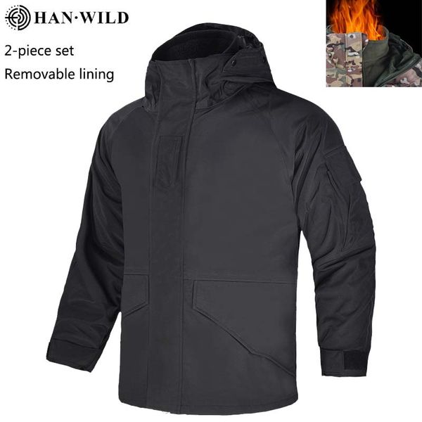 2in1 g8 camouflage jacket outdoor jackets&hoodies thermal removable liner parka military tactical hooded 2in1 jacket hunting hiking outwear, Blue;black
2in1 g8 camouflage jacket outdoor jackets&hoodies thermal removable liner parka military tactical hooded 2in1 jacket hunting hiking outwear, Blue;black
