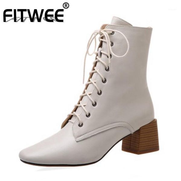 boots fitwee women ankle real leather thick heel woman winter shoes fashion classic short footwear size 34-391, Black
boots fitwee women ankle real leather thick heel woman winter shoes fashion classic short footwear size 34-391, Black
