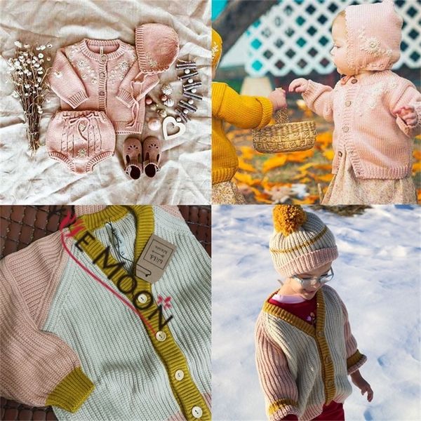 winter wild wawa kids sweaters for toddler boys girls cute flower knit embroidery cardigan baby child cotton outwear clothe 201109, Blue
winter wild wawa kids sweaters for toddler boys girls cute flower knit embroidery cardigan baby child cotton outwear clothe 201109, Blue