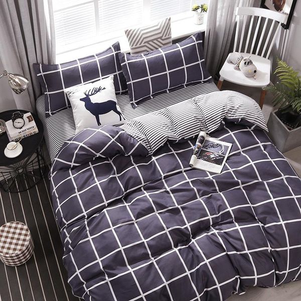 solstice home textile black lattice duvet cover pillowcase bed sheet simple boy girls bedding sets 3/4pcs single double bedlinen
solstice home textile black lattice duvet cover pillowcase bed sheet simple boy girls bedding sets 3/4pcs single double bedlinen
