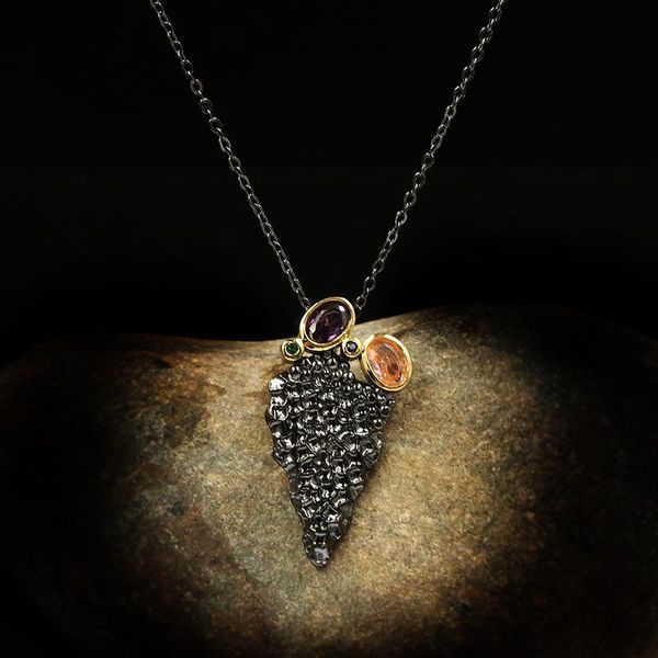 chains charlinliol neo-gothic antique jewelry for women triangle z pendant necklace vintage tungsten costume neck charms, Silver
chains charlinliol neo-gothic antique jewelry for women triangle z pendant necklace vintage tungsten costume neck charms, Silver