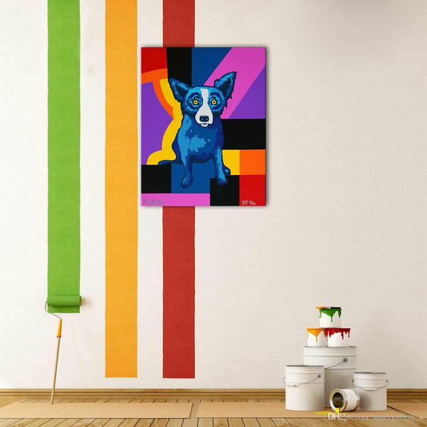 animal art blue dog" framed & unframed home decor handpainted &hd print oil painting on canvas wall art canvas pictures er109
animal art blue dog" framed & unframed home decor handpainted &hd print oil painting on canvas wall art canvas pictures er109
