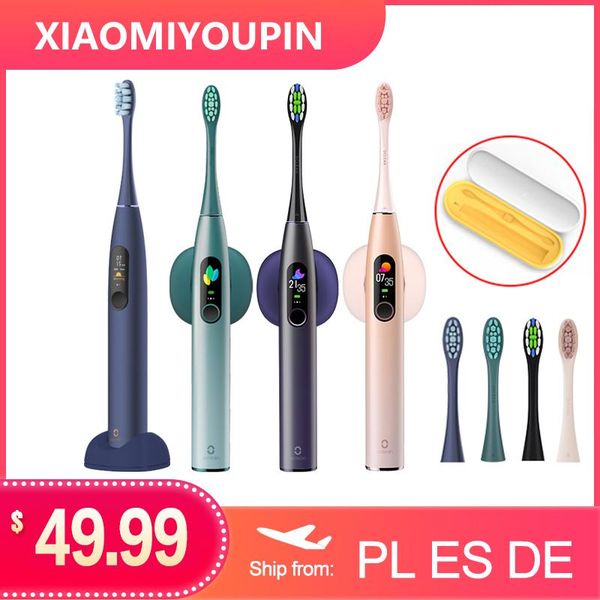 global version oclean x pro sonic электрическая зубная щетка для взрослых ipx7 ультразвуковая автоматическая быстрая зарядная зубная щетка с
global version oclean x pro sonic электрическая зубная щетка для взрослых ipx7 ультразвуковая автоматическая быстрая зарядная зубная щетка с