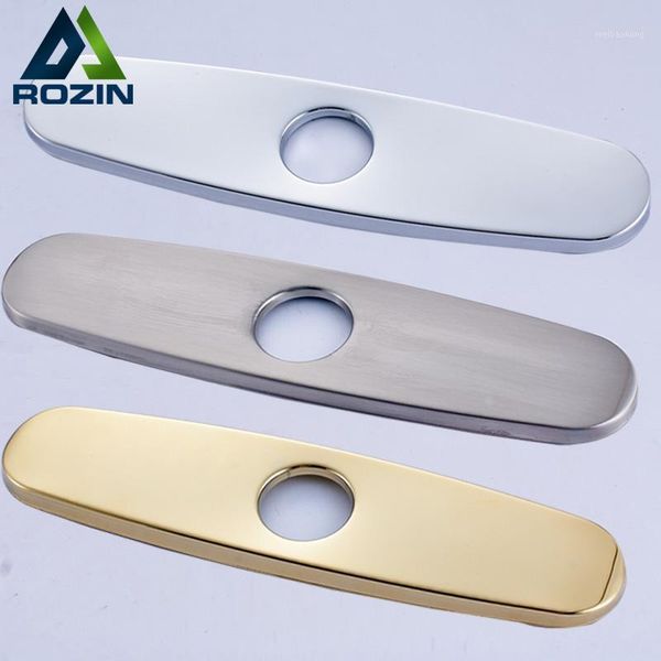 kitchen faucets rozin bathroom accessories 9.6-inch sink faucet hole cover deck plate 1
kitchen faucets rozin bathroom accessories 9.6-inch sink faucet hole cover deck plate 1