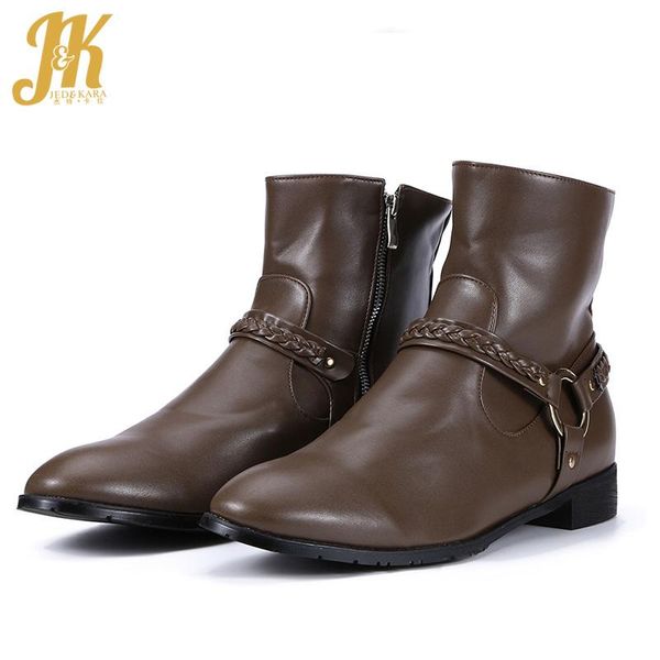 jk cowboy boots women thick heels ankle boot ladies round toe weave shoes female western shoes zip winter plus size 48, Black
jk cowboy boots women thick heels ankle boot ladies round toe weave shoes female western shoes zip winter plus size 48, Black