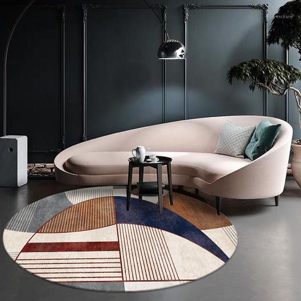 ins abstract art style geometric pattern round carpet non-slip bath mat soft fluffy coral velvet area rug for living room decor1
ins abstract art style geometric pattern round carpet non-slip bath mat soft fluffy coral velvet area rug for living room decor1
