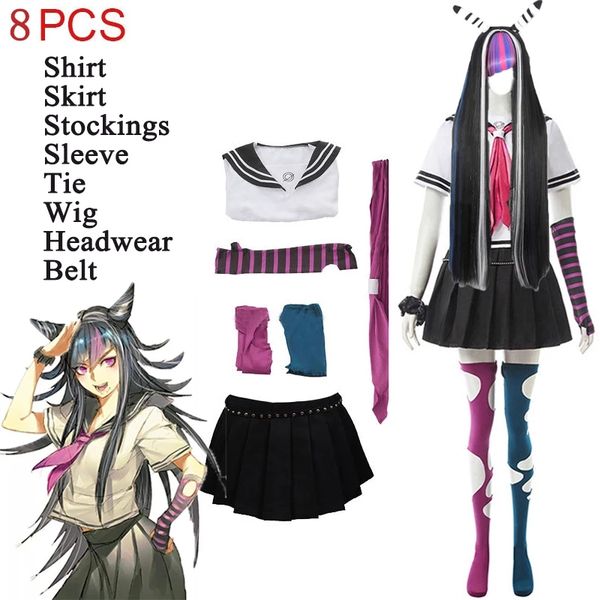 theme costume 2021 anime women 8pcs ibuki mioda cosplay custome dangan ronpa 2 goodbye despair shirt dress wig school girl jk uniform hallow, Black;red
theme costume 2021 anime women 8pcs ibuki mioda cosplay custome dangan ronpa 2 goodbye despair shirt dress wig school girl jk uniform hallow, Black;red