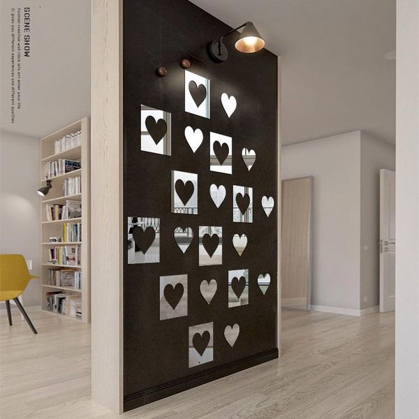 2 шт. 3d зеркало стеновые наклейки домашний декор сердце украшения diy съемные гостиные наклейки искусство орнаменты для дома
2 шт. 3d зеркало стеновые наклейки домашний декор сердце украшения diy съемные гостиные наклейки искусство орнаменты для дома