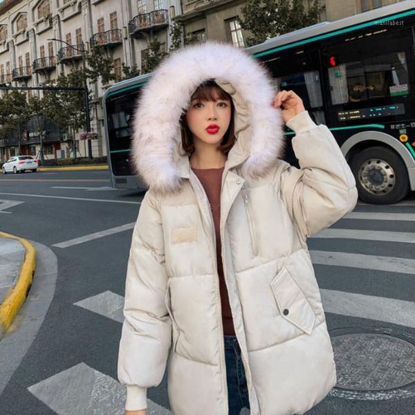 fashion winter outerwear ladies cotton hooded jacket loose women parka long sleeve red overcoat faux fur collar coat plus size1, Black
fashion winter outerwear ladies cotton hooded jacket loose women parka long sleeve red overcoat faux fur collar coat plus size1, Black