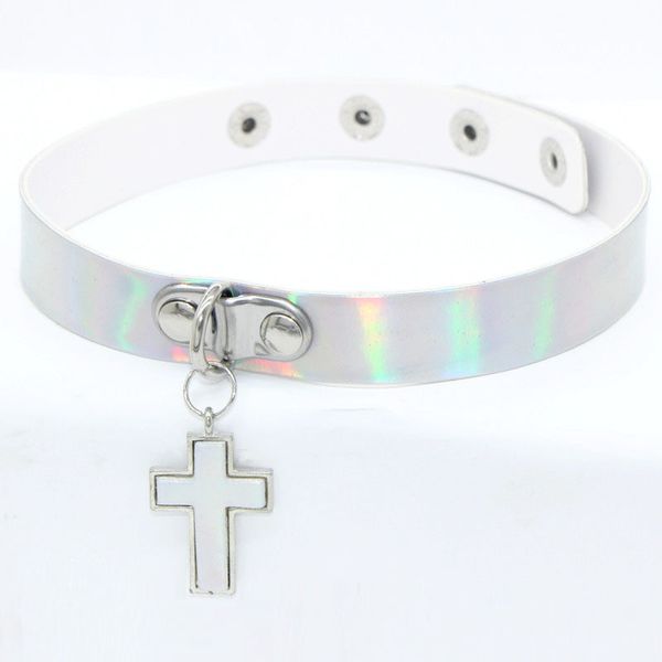 punk gothic cross chocker necklace goth leather heart round studded choker necklace neck collar necklaces pendant women jewelry, Silver
punk gothic cross chocker necklace goth leather heart round studded choker necklace neck collar necklaces pendant women jewelry, Silver