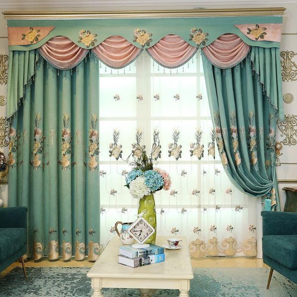 luxury pelmet/canopy/lambrequin european embroidery nordic shading curtains for living dining room bedroom1
luxury pelmet/canopy/lambrequin european embroidery nordic shading curtains for living dining room bedroom1