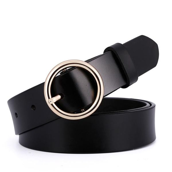 new design fashion women's belts genuine leather brand straps female waistband gold pin buckle belt student jeans cowskin lady wmtboc, Black;brown
new design fashion women's belts genuine leather brand straps female waistband gold pin buckle belt student jeans cowskin lady wmtboc, Black;brown