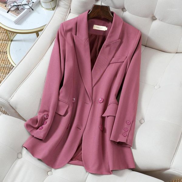 2021 new temperament female jacket high-quality casual office mid-length large size blazer fashion long sleeve lady suit1, White;black
2021 new temperament female jacket high-quality casual office mid-length large size blazer fashion long sleeve lady suit1, White;black