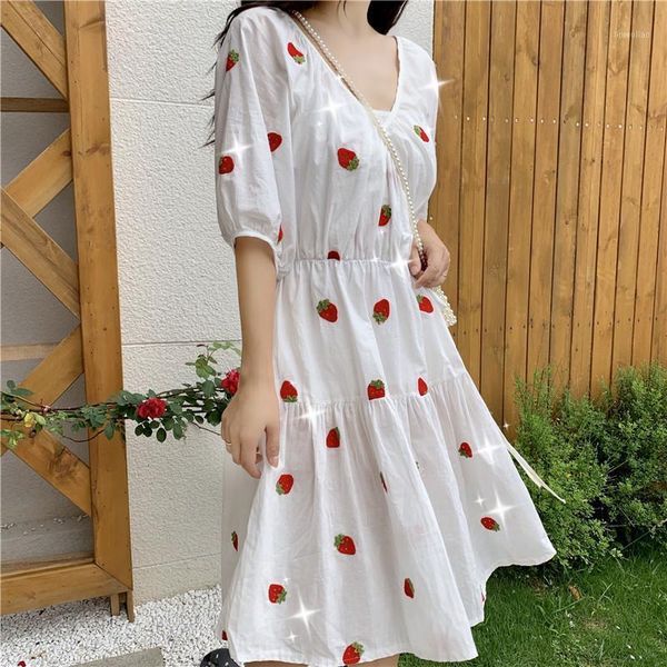 vintage sweet high waist slim strawberry dress women's lovely dresses ins chic kawaii girl sweet harajuku punk clothes for women1, Black;gray
vintage sweet high waist slim strawberry dress women's lovely dresses ins chic kawaii girl sweet harajuku punk clothes for women1, Black;gray