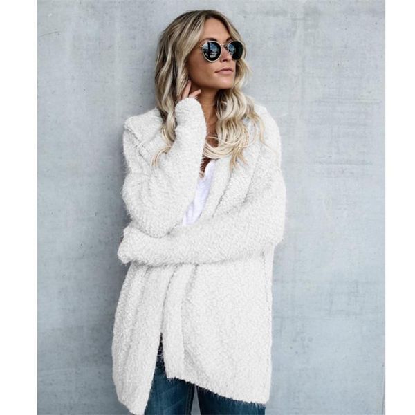 2020 new winter solid color women faux fur overcoat ladies coat fashion casual hooded warm female outerwear, Black
2020 new winter solid color women faux fur overcoat ladies coat fashion casual hooded warm female outerwear, Black