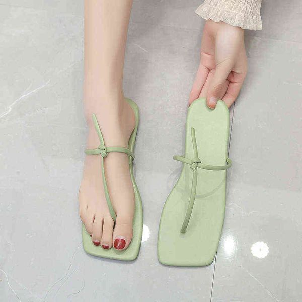 2022 women's flip flops fashion summer new women's shoes open toe flat casual sandals outdoor beac tenis feminino y220221, Black
2022 women's flip flops fashion summer new women's shoes open toe flat casual sandals outdoor beac tenis feminino y220221, Black