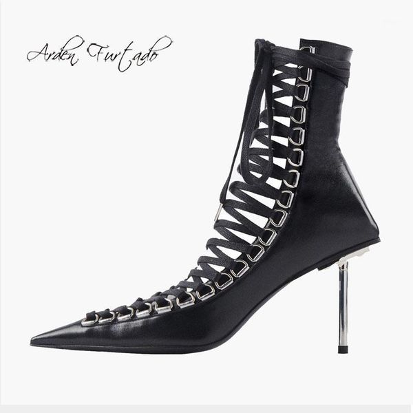 arden furtado 2020 fashion women's shoes summer boots stilettos heels cross tied ankle boots lace up pointed toe 451, Black
arden furtado 2020 fashion women's shoes summer boots stilettos heels cross tied ankle boots lace up pointed toe 451, Black