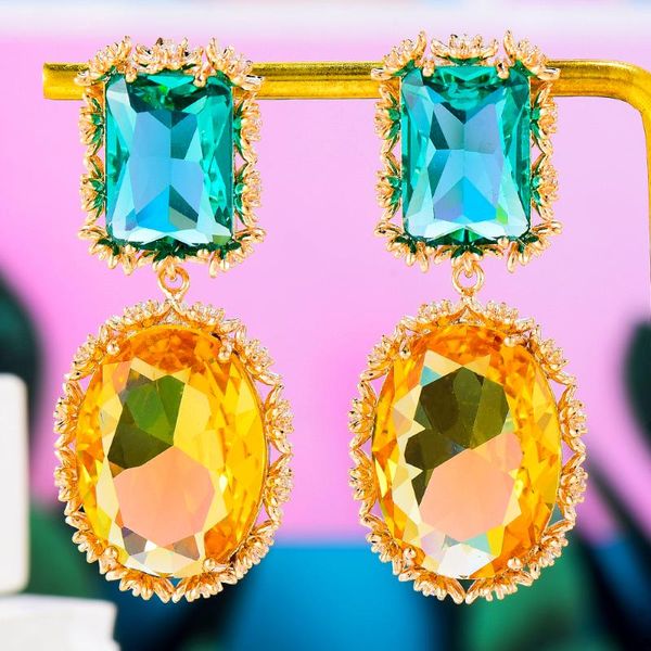 dangle & chandelier godki iced out hip hop square earrings for women wedding party geometric drop earring brincos female diy fashion jewelry, Silver 
dangle & chandelier godki iced out hip hop square earrings for women wedding party geometric drop earring brincos female diy fashion jewelry, Silver