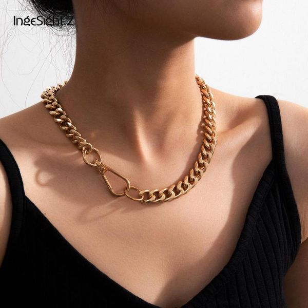 ingesight.z punk hip hop miami curb cuban link chain choker necklace vintage chunky thick heavy metal collar necklaces jewelry, Silver
ingesight.z punk hip hop miami curb cuban link chain choker necklace vintage chunky thick heavy metal collar necklaces jewelry, Silver