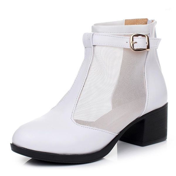boots summer woman sandals ankle genuine leather thick mid heel lace gauze lady grenadine buckle cut out plus size 35-42 sxq05261, Black
boots summer woman sandals ankle genuine leather thick mid heel lace gauze lady grenadine buckle cut out plus size 35-42 sxq05261, Black