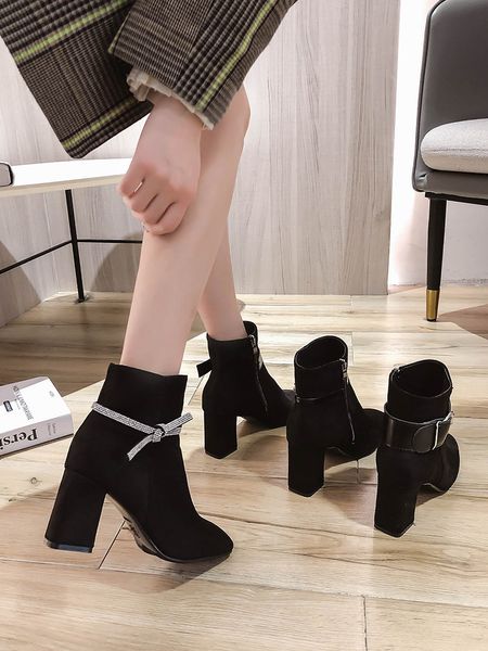 women laarzen herfst laarzen-wife winter luxury designer shoes rits high hook 2020 fashion women's rock rubber, Black
women laarzen herfst laarzen-wife winter luxury designer shoes rits high hook 2020 fashion women's rock rubber, Black