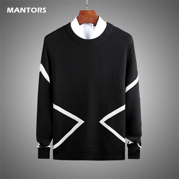 cotton o-neck men 2020 autumn winter knitted warm slim sweaters fashion pattern men's pullovers sweater coat black q1113, White;black
cotton o-neck men 2020 autumn winter knitted warm slim sweaters fashion pattern men's pullovers sweater coat black q1113, White;black