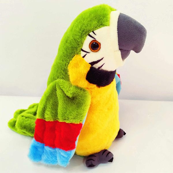 2020 christmas gift plush doll audio parrot learning to talk flapping wings electric stuffed toy parrot doll
2020 christmas gift plush doll audio parrot learning to talk flapping wings electric stuffed toy parrot doll