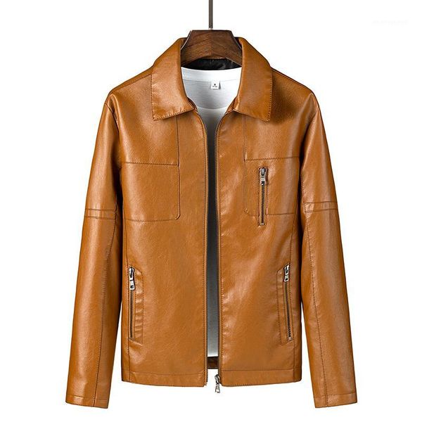 men's leather & faux classical motocycle jackets men jacket natural calf skin thick moto man biker coat autumn winter turn down collar1, Black
men's leather & faux classical motocycle jackets men jacket natural calf skin thick moto man biker coat autumn winter turn down collar1, Black