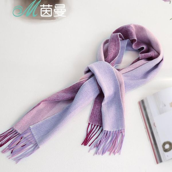 inman spring autumn and winter female wool korean wild models student thick long section dual-use shawl scarf, Blue;gray
inman spring autumn and winter female wool korean wild models student thick long section dual-use shawl scarf, Blue;gray