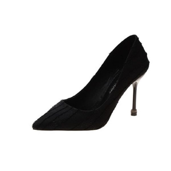dress shoes 2021 spring ladies fashion high-heeled wild comfortable breathable shallow mouth toe slender heel women's, Black
dress shoes 2021 spring ladies fashion high-heeled wild comfortable breathable shallow mouth toe slender heel women's, Black