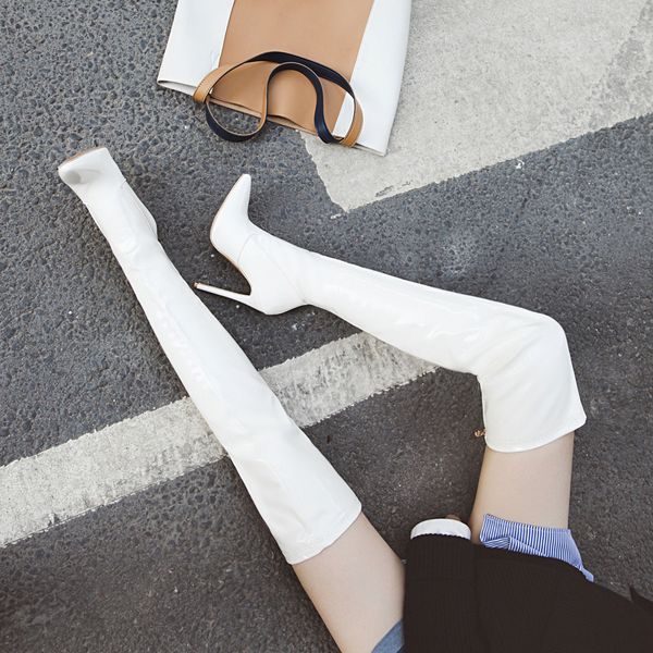 woman on-the-knee more size 22-28 in european and american super high heels long black white boots jaov
woman on-the-knee more size 22-28 in european and american super high heels long black white boots jaov