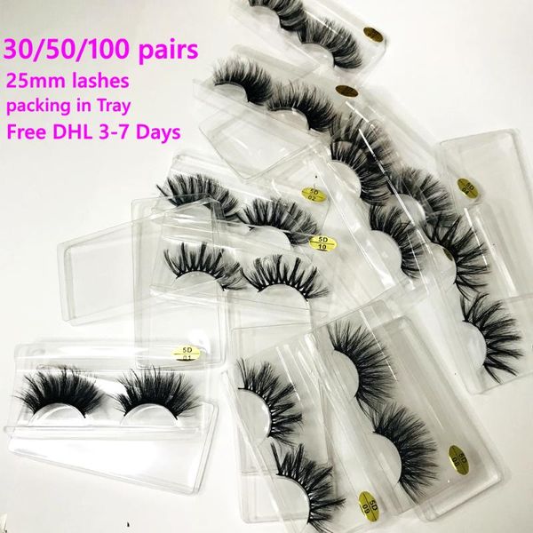 false eyelashes 30/50/100pairs packing in tray wholesale 25mm 3d mink 5d lashes label makeup dramatic long
false eyelashes 30/50/100pairs packing in tray wholesale 25mm 3d mink 5d lashes label makeup dramatic long