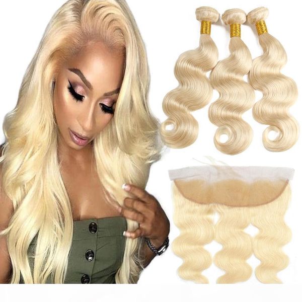 613 blonde bundles with frontal blonde body wave brazilian hair weave human hair bundles with frontal remy 3 bundles with frontal, Black;brown
613 blonde bundles with frontal blonde body wave brazilian hair weave human hair bundles with frontal remy 3 bundles with frontal, Black;brown