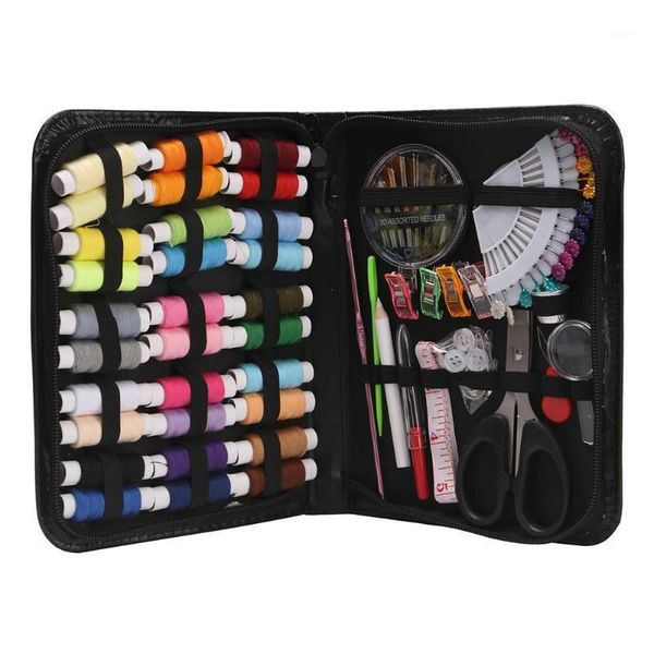 10/35/100pcs portable travel sewing box kit sewing thread stitches knitting needles tools cloth buttons craft scissor mom gifts1, Black
10/35/100pcs portable travel sewing box kit sewing thread stitches knitting needles tools cloth buttons craft scissor mom gifts1, Black