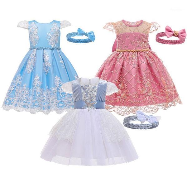 girl's dresses girls headband 2pcs baby 1st birthday party ball gown dress girl princess costumes for 1-5 years clothes dresses1, Red;yellow
girl's dresses girls headband 2pcs baby 1st birthday party ball gown dress girl princess costumes for 1-5 years clothes dresses1, Red;yellow