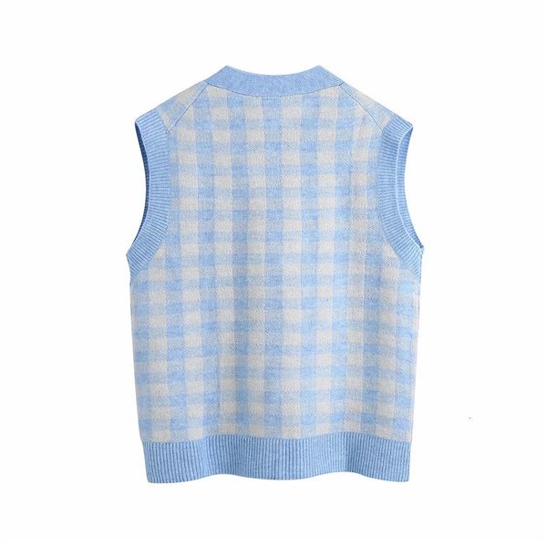 new 2021 blue plaid sleeveless sweater women winter oversize v neck long knitted vest female pocket preppy waistcoat 5j4v, White;black
new 2021 blue plaid sleeveless sweater women winter oversize v neck long knitted vest female pocket preppy waistcoat 5j4v, White;black