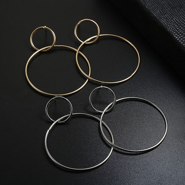 sexemara 2019 женщины minimalist punk circle серьги brincos геометрические bijoux pendientes mujer, Golden
sexemara 2019 женщины minimalist punk circle серьги brincos геометрические bijoux pendientes mujer, Golden